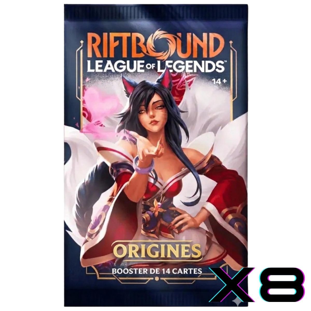 Lot 8 Boosters Origines FR Riftbound
