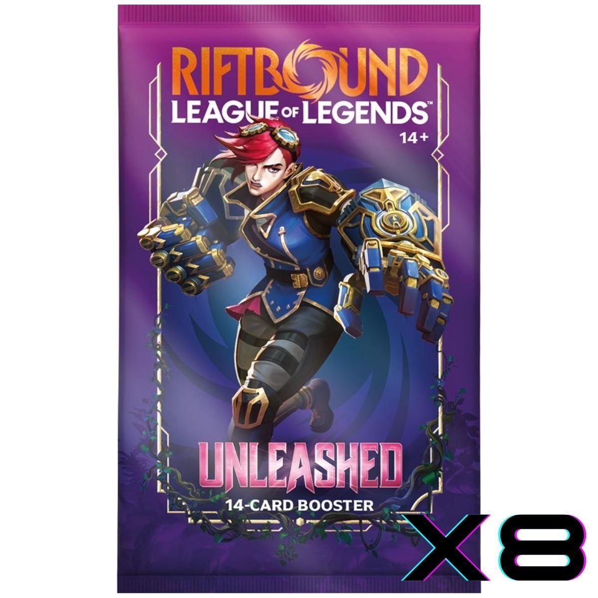 Lot 8 Boosters Déchainement FR Riftbound