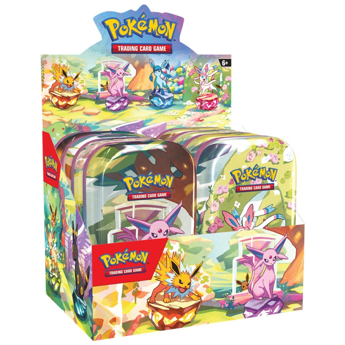 Lot de 8 Mini Tin Evolutions Prismatiques Pokémon FR