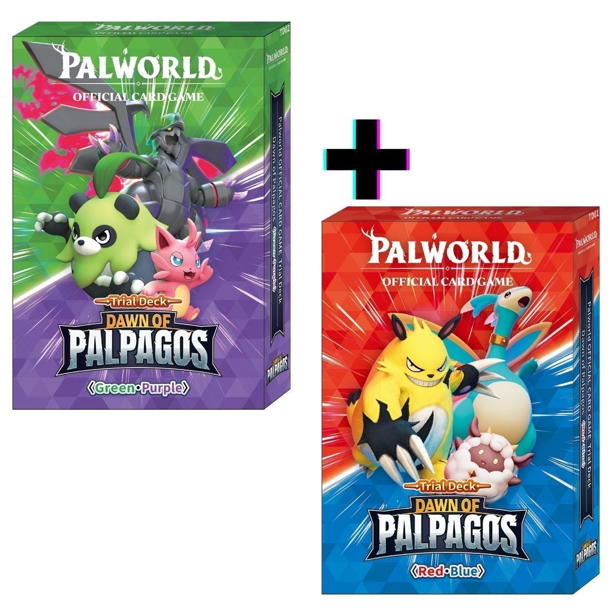 Lot Trial Decks Palworld Dawn of Palpagos