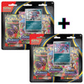 Lot de 2 Tripack Farfuret et Dimoret Flammes Fantasmagoriques Pokémon FR
