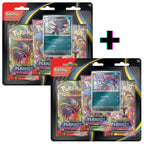 Lot de 2 Tripack Farfuret et Dimoret Flammes Fantasmagoriques Pokémon FR