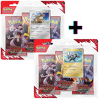 Lot de 2 Tripack Kangourex et Zéblitz Rivalités Destinées Pokémon FR