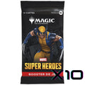 Marvel Super Heroes - FR - Lot de 10 Boosters Play - Magic: The Gathering - MSH