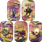 Lot de 5 Mini Tin Fable Nébuleuse Pokémon FR