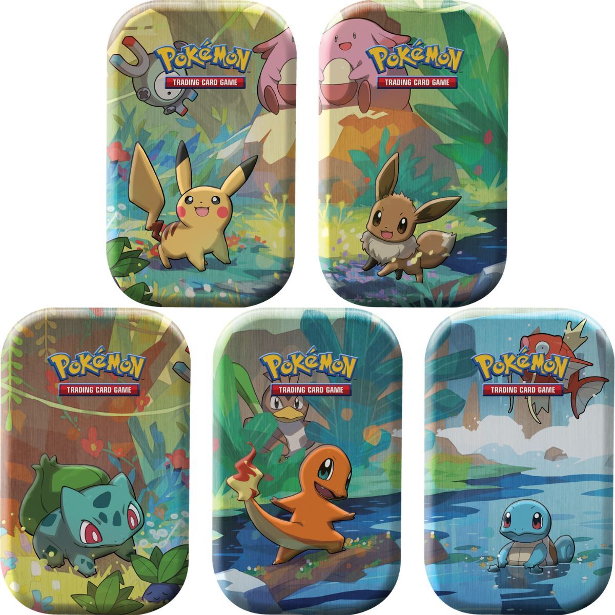 Mini Tin Pokébox Amis de Kanto Pokémon FR