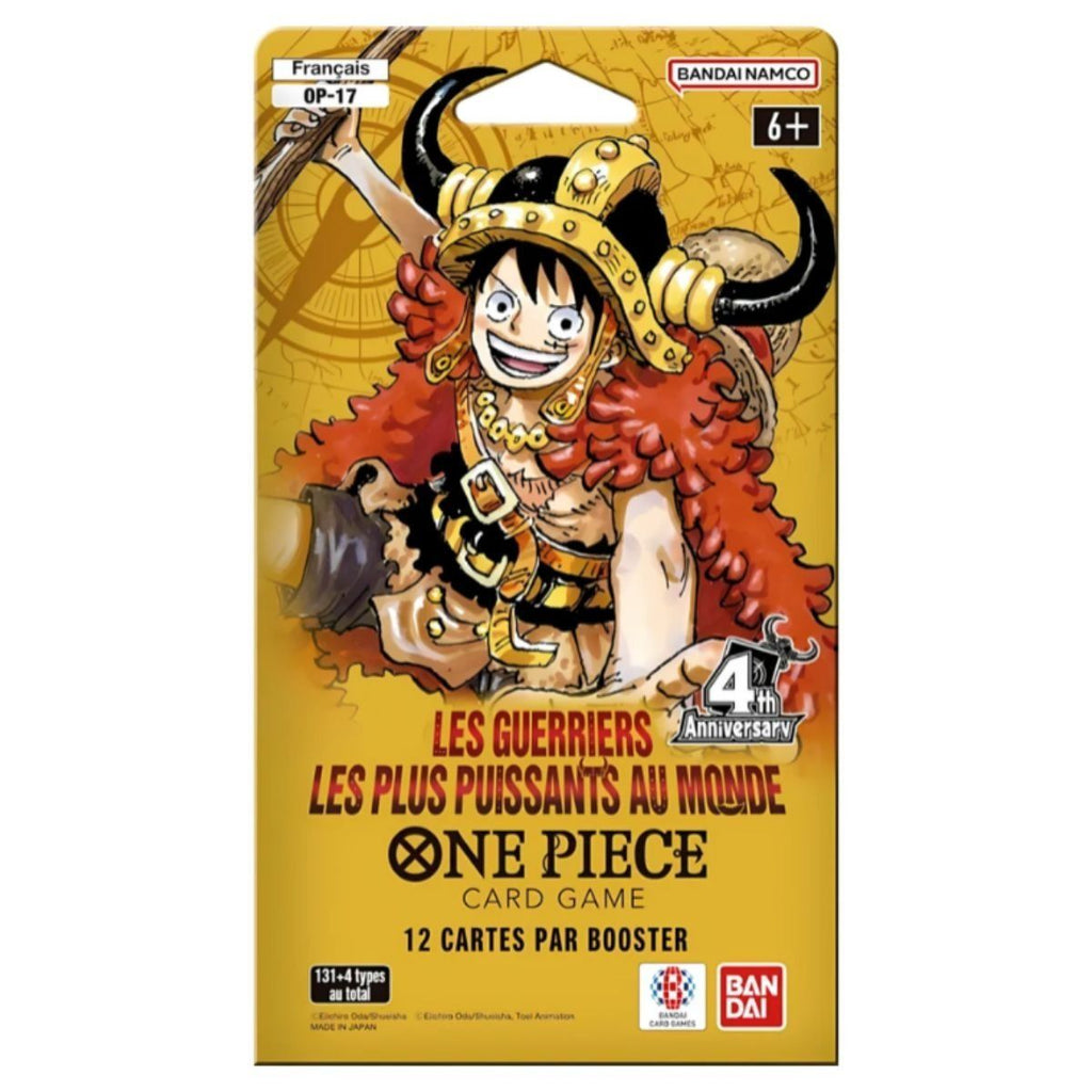 One Piece CG - Blister Booster - [OP-17] - Les Guerriers Les Plus Puissants Au Monde - FR