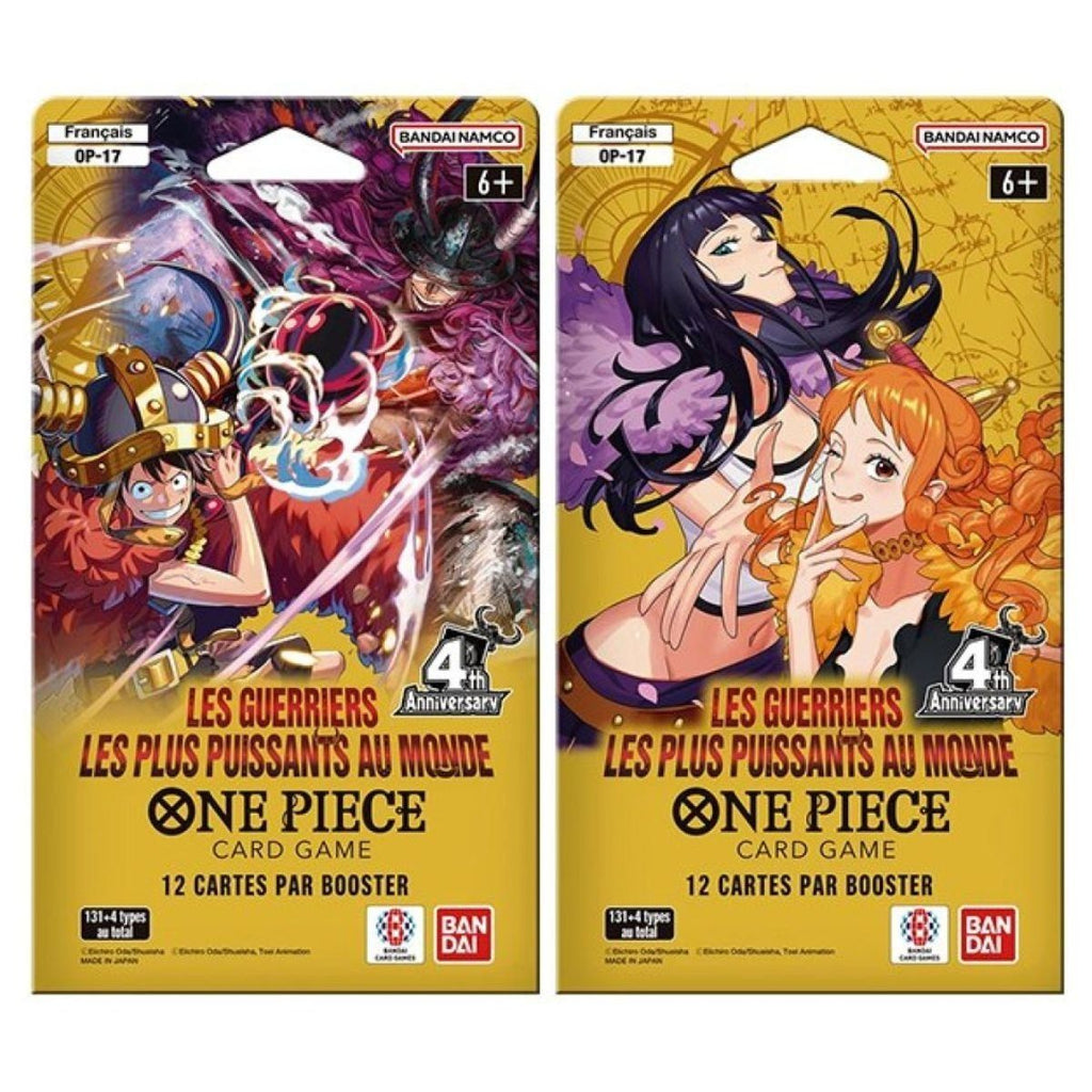 One Piece CG - Blister Booster - [OP-17] - Les Guerriers Les Plus Puissants Au Monde - FR