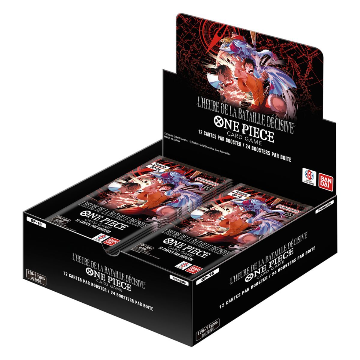 One Piece CG - L'Heure De La Bataille Décisive - FR - Display de 24 Boosters - [OP-16]