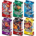 One Piece CG - Lot de 6 Decks pour Débutant ST-31 à ST-36 - EN