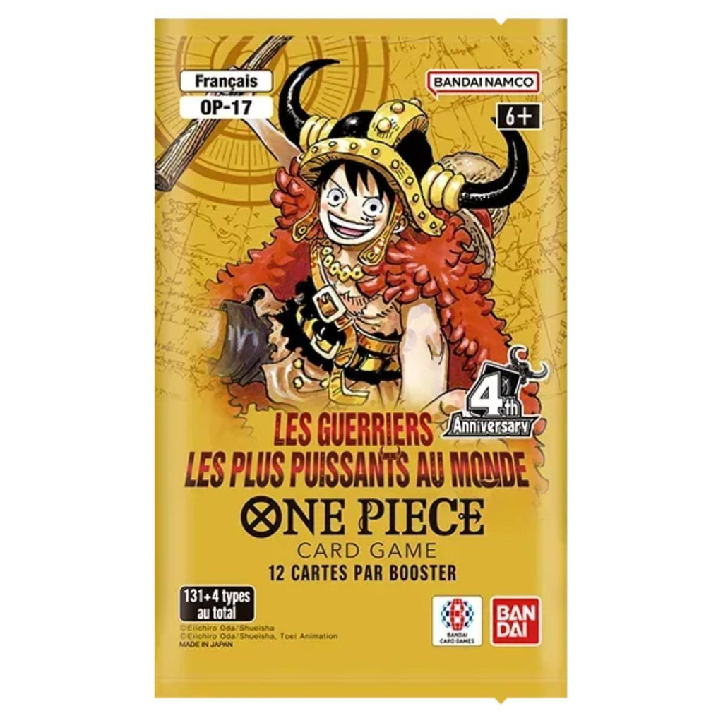 One Piece CG - [OP-17] - Les Guerriers Les Plus Puissants Au Monde - FR - Display de 24 Boosters