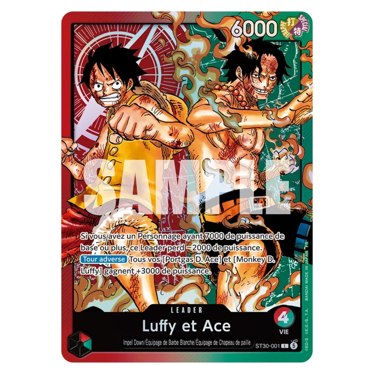 One Piece CG - ST-30 - Luffy et Ace - Deck de Démarrage - FR