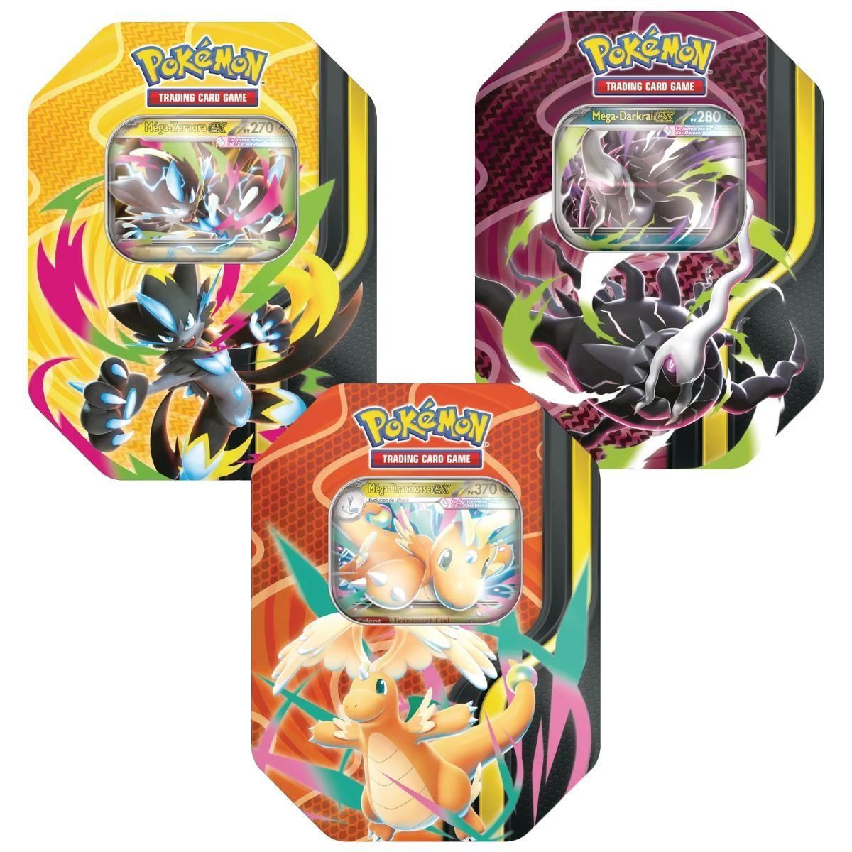 Pokébox Lot de 3 Méga Puissances Pokémon FR