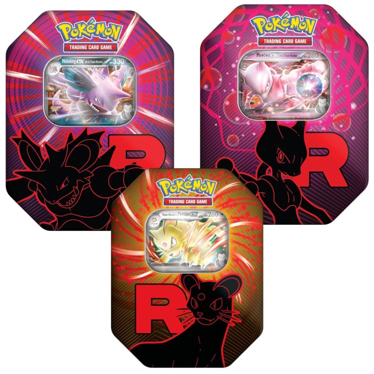 Pokébox Lot de 3 Team Rocket Pokémon FR