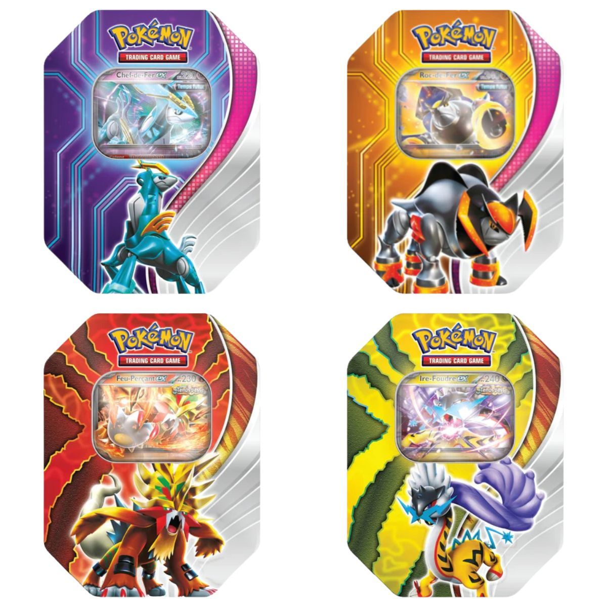 Pokébox Lot de 4 Destinée Paradoxe Pokémon FR