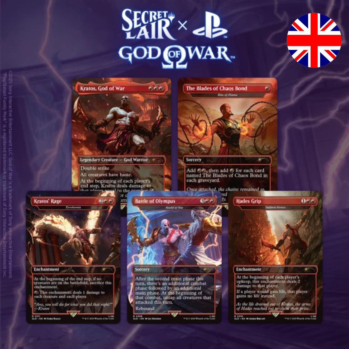 Secret Lair x God of War: Greek - EN - Coffret - Magic the Gathering