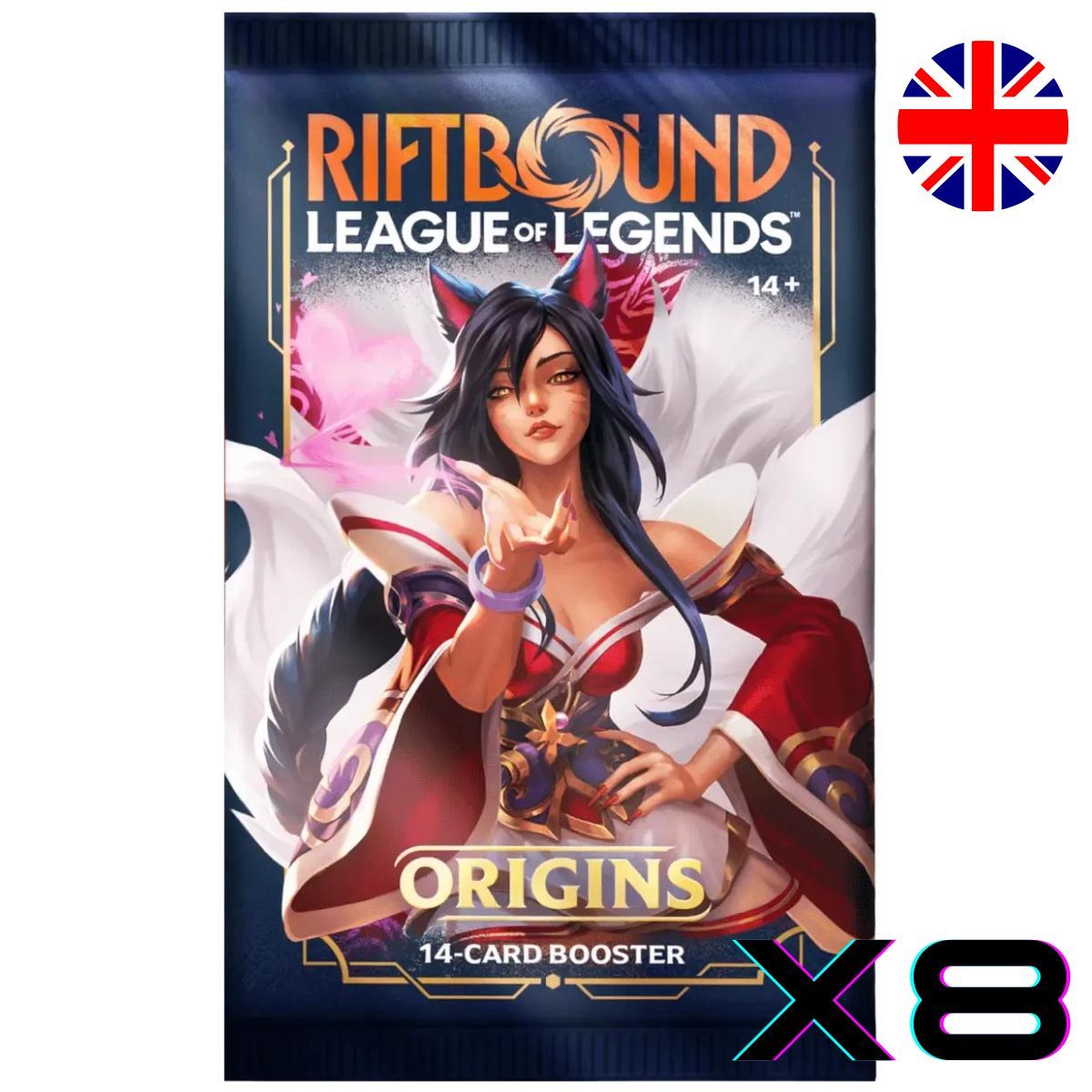 Lot 8 Boosters Set 1 Origins EN Riftbound