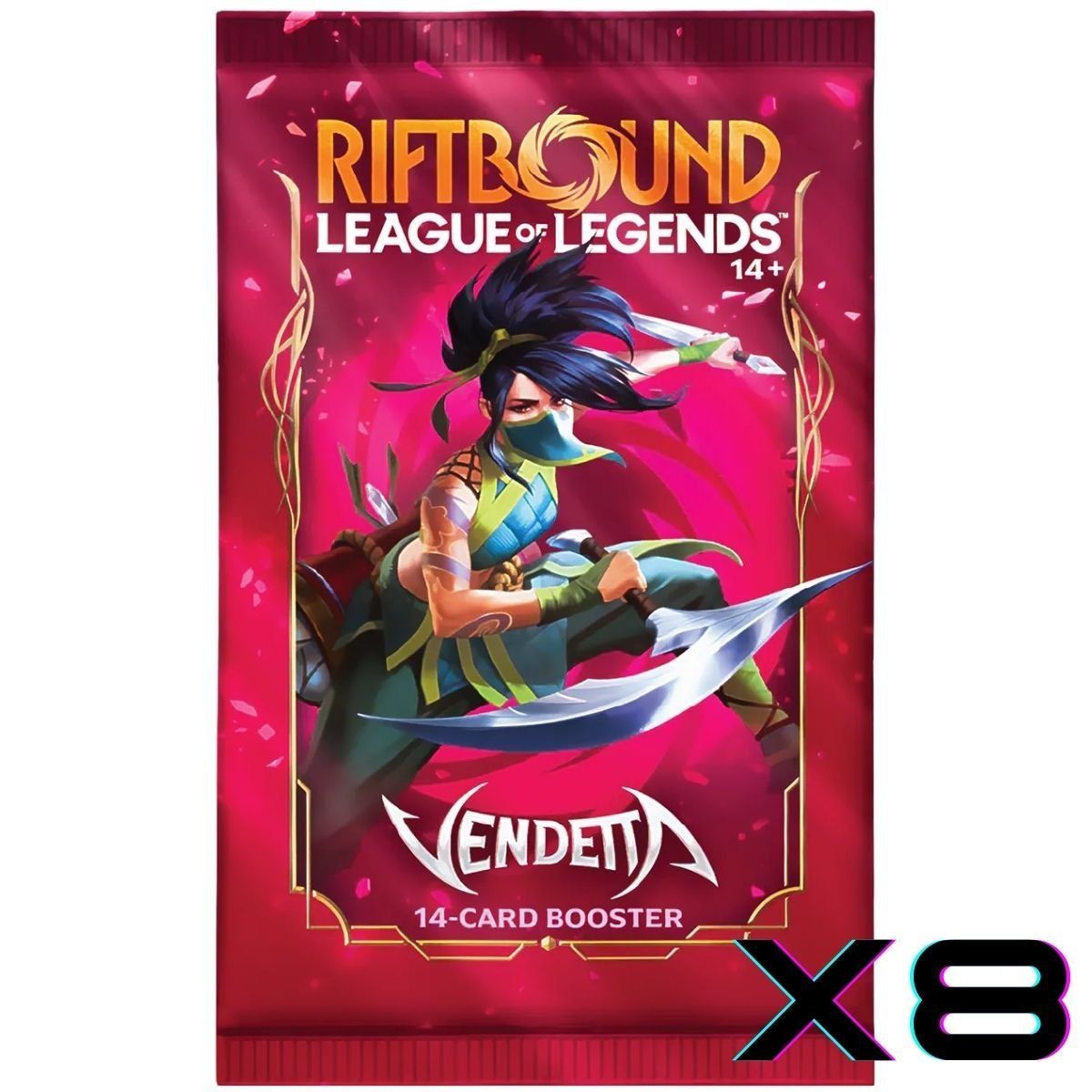 Lot 8 Boosters Vendetta EN Riftbound