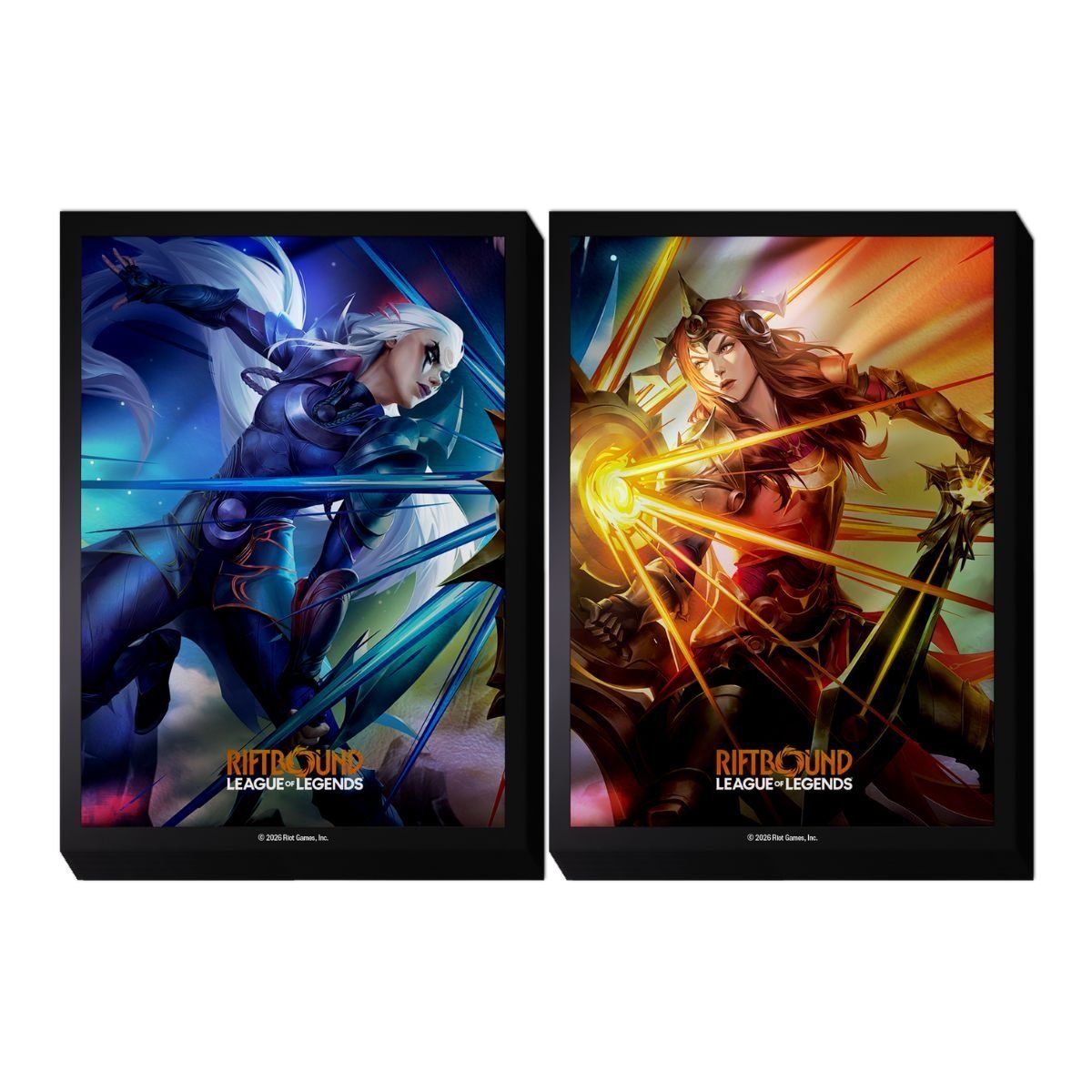 Sleeves Diana vs Leona Riftbound