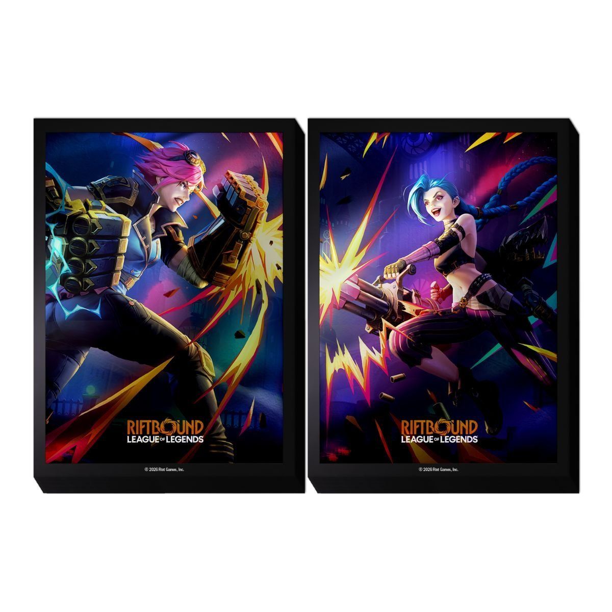 Sleeves Vi vs Jinx Riftbound