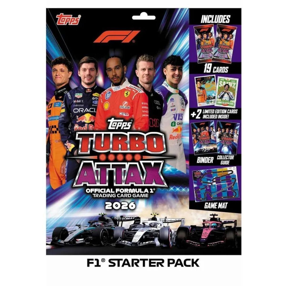 Starter Pack F1 Turbo Attax 2026/27